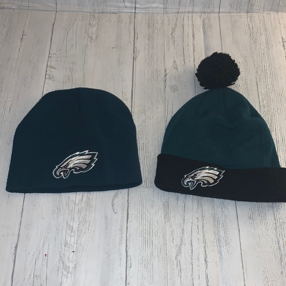 Eagles 2 Youth Knit Hats Philly Eagles 